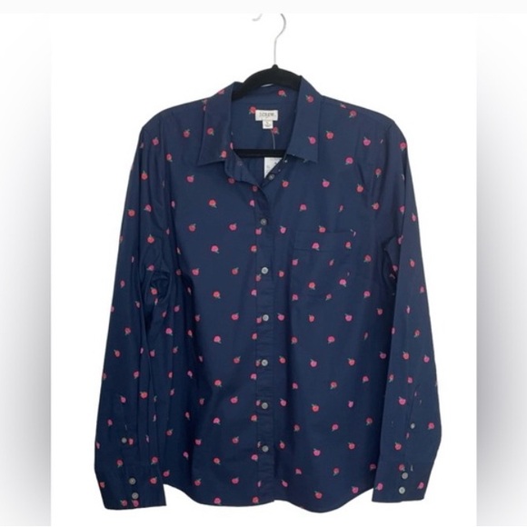 New JCrew Apple Button Down - Picture 2 of 4